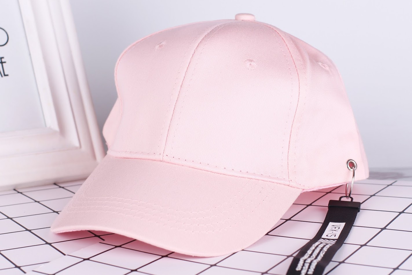 QA-318 Korean Fashion Cap Pink