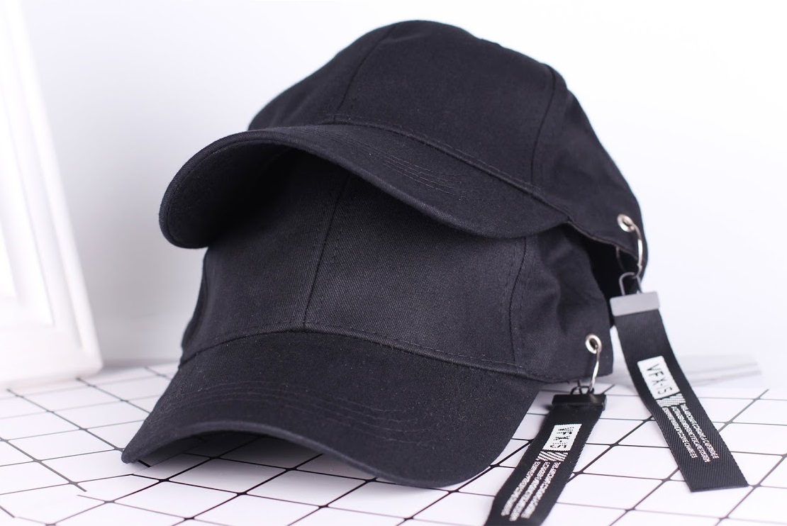 QA-318 Korean Fashion Cap Black