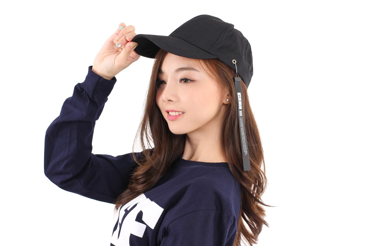 QA-318 Korean Fashion Cap Black
