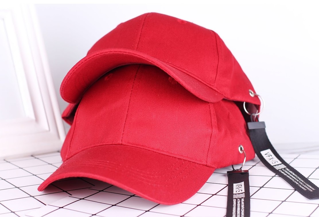 QA-318 Korean Fashion Cap Red