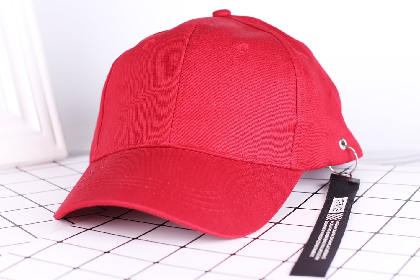QA-318 Korean Fashion Cap Red