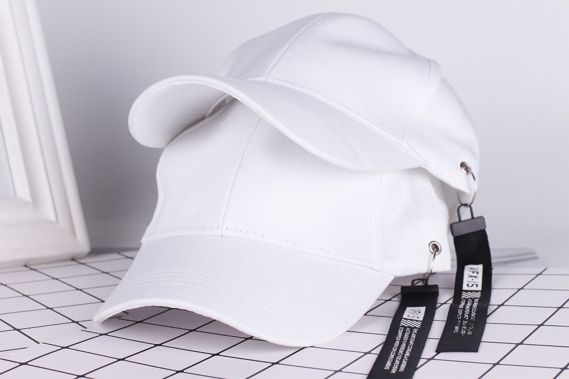 QA-318 Korean Fashion Cap White