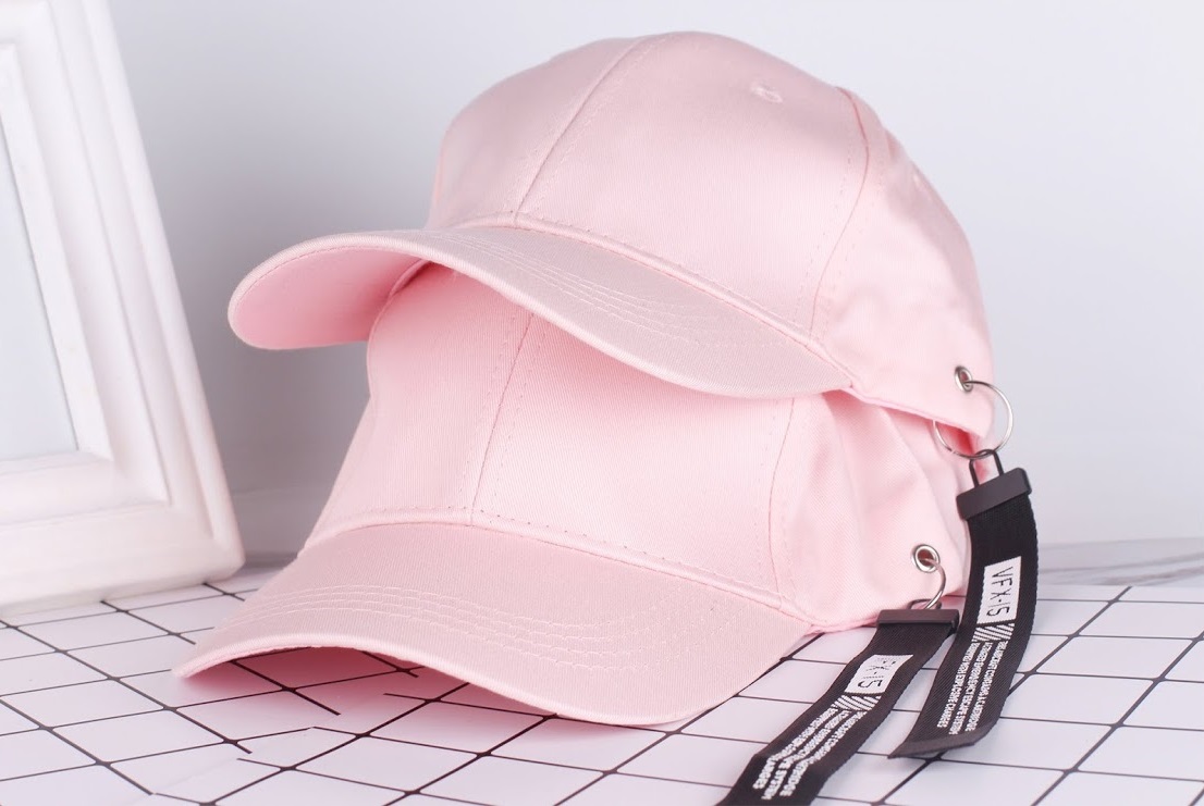 QA-318 Korean Fashion Cap Pink