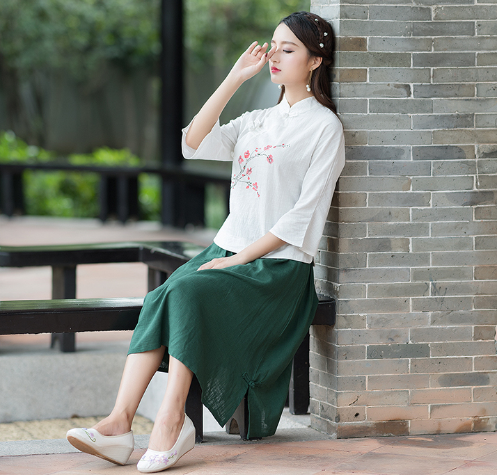 VW12220 Traditional Top White