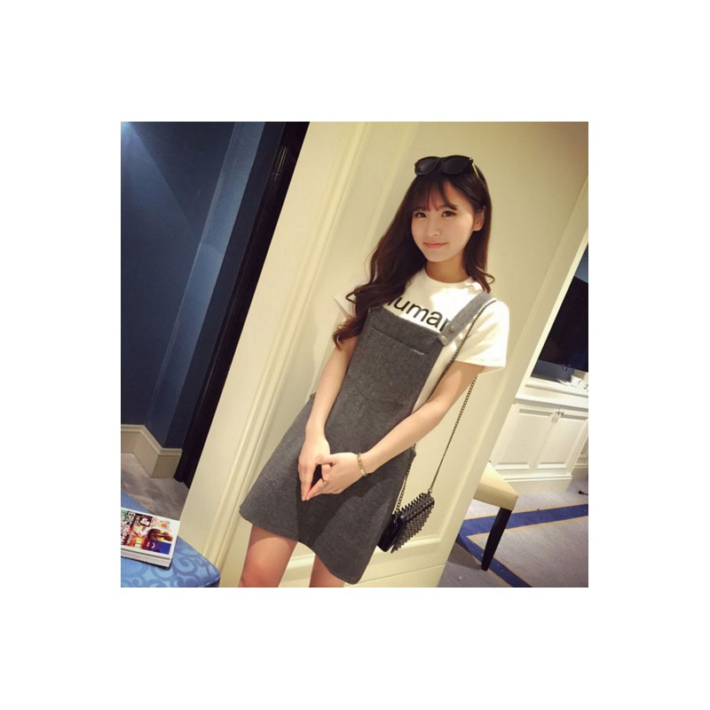 WD21063 Stylish Dress Grey