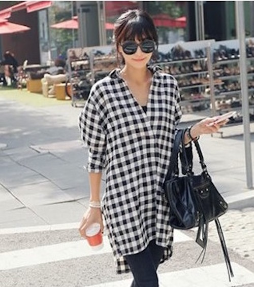 WT21065 Trendy Top Black
