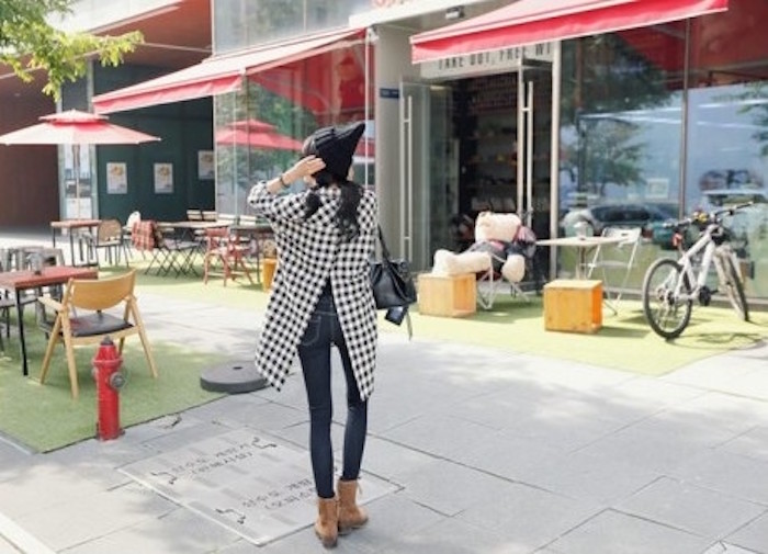 WT21065 Trendy Top Black