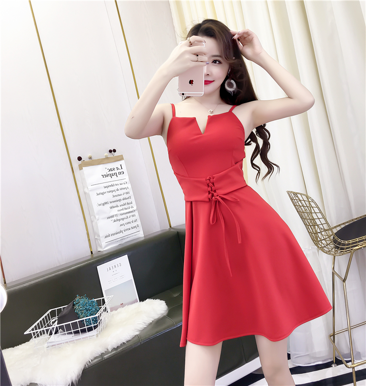 GW2188 Charming Dress Red