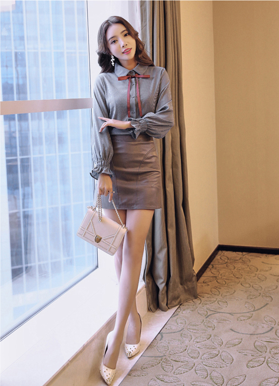 GW2193 Lovely OL Top Blue