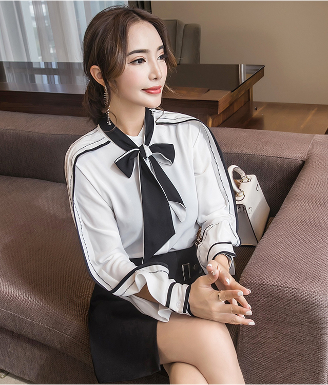 GW2216 Fashion OL Top White