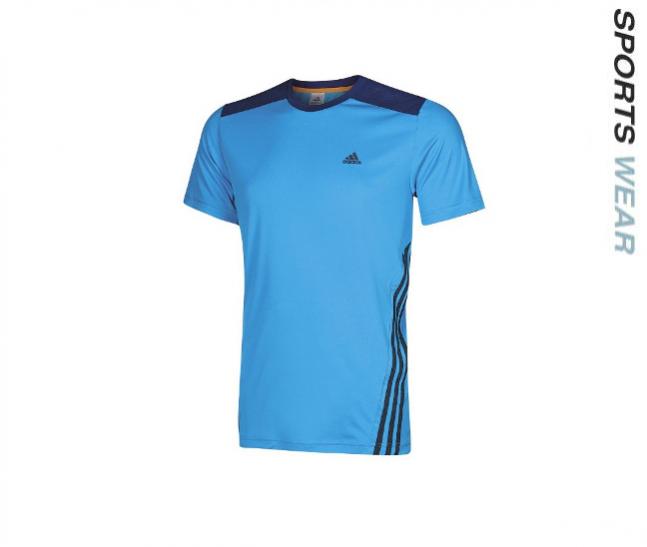 SP-567 ADIDAS CLIMA EMID CREW TEE BLUE