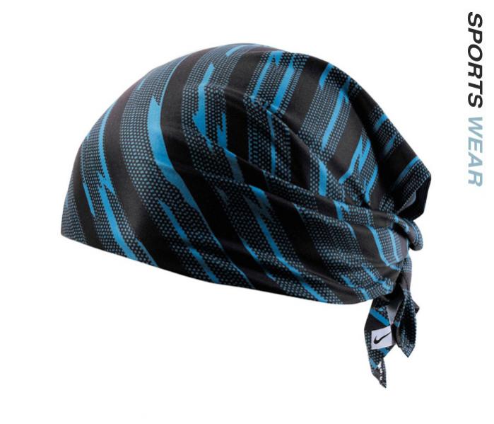 SP-575 NIKE DRI-FIT RUNNING BANDARA BLACK+BLUE 