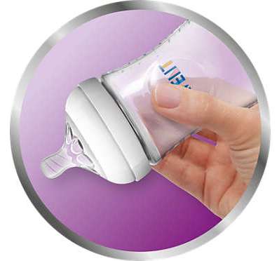 BO6003 Phillip Avent Natural Bottle (4oz / 125ml) Twin Pack Blue