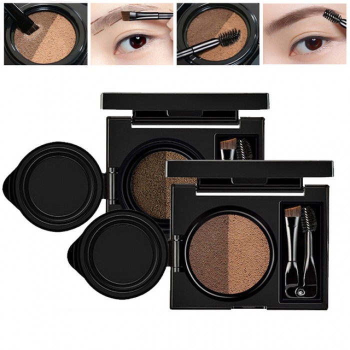 MV3009 Eyebrow Cushion-Cara (Refill) 01 Two-Tone Gray