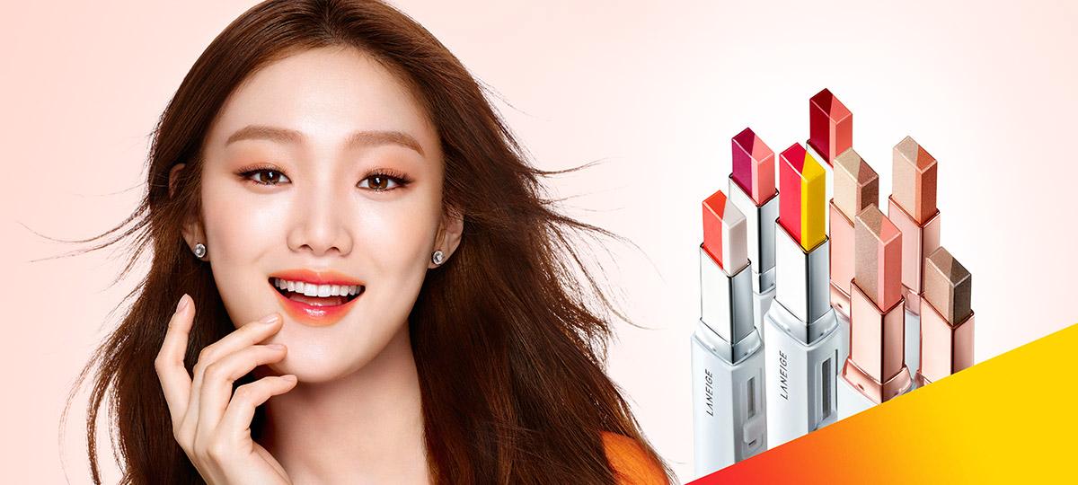 MV3015 LANEIGE Two Tone Lip Bar No.02 Red Blossom