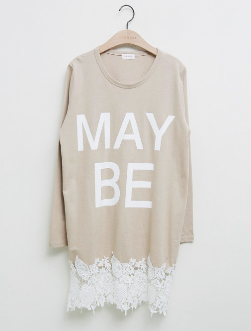 KF535 Long Sleeved Top Cream