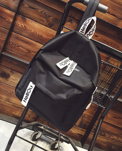 KW80190 Stylish Ladies Backpack Black