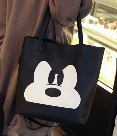 KW80198 Cute Mickey Bag Black