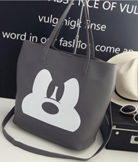 KW80198 Cute Mickey Bag Grey