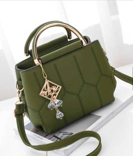KW80200 Stylish Women Sling Bag Army Green