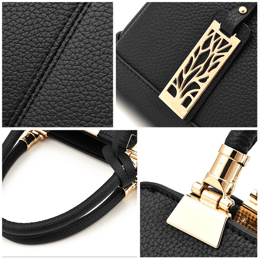 KW80204 Stylish Women Handbag Black