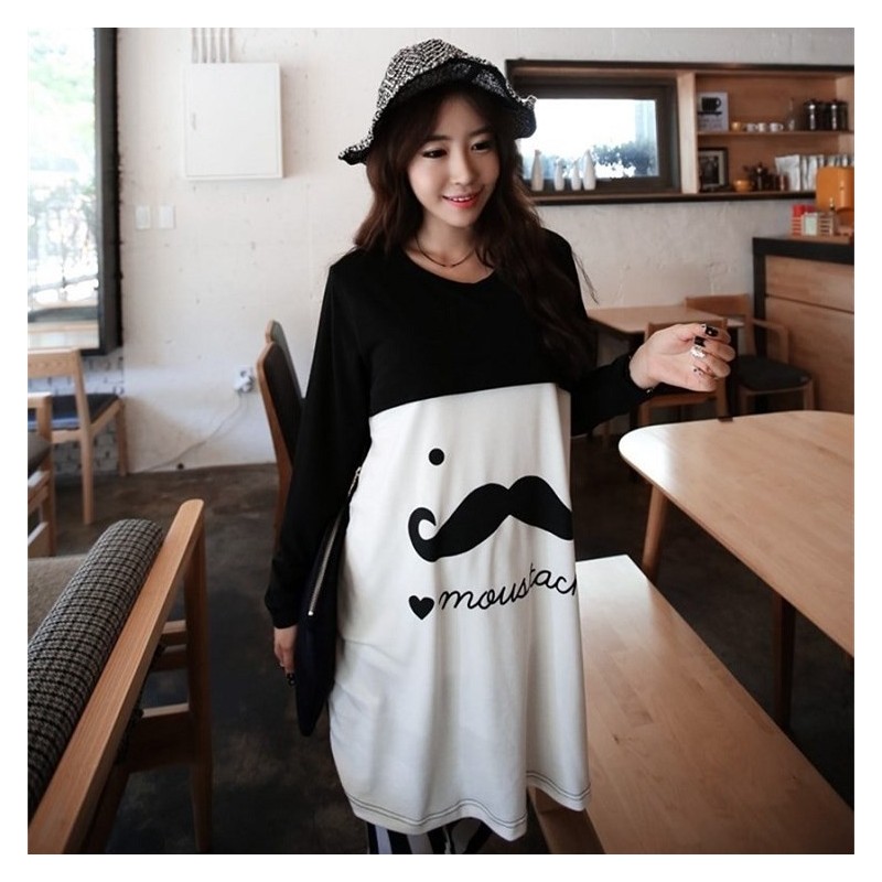 WD21126 Fashion Maternity Dress As Picture