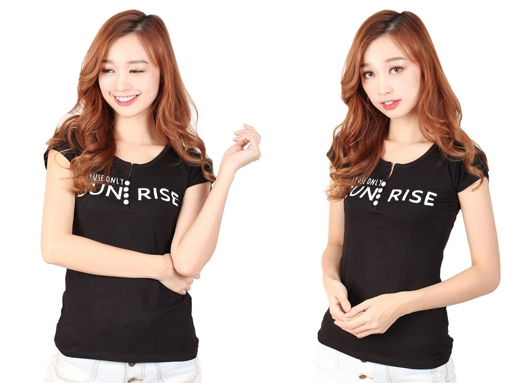 QA-338 Casual Printed Shirt Black