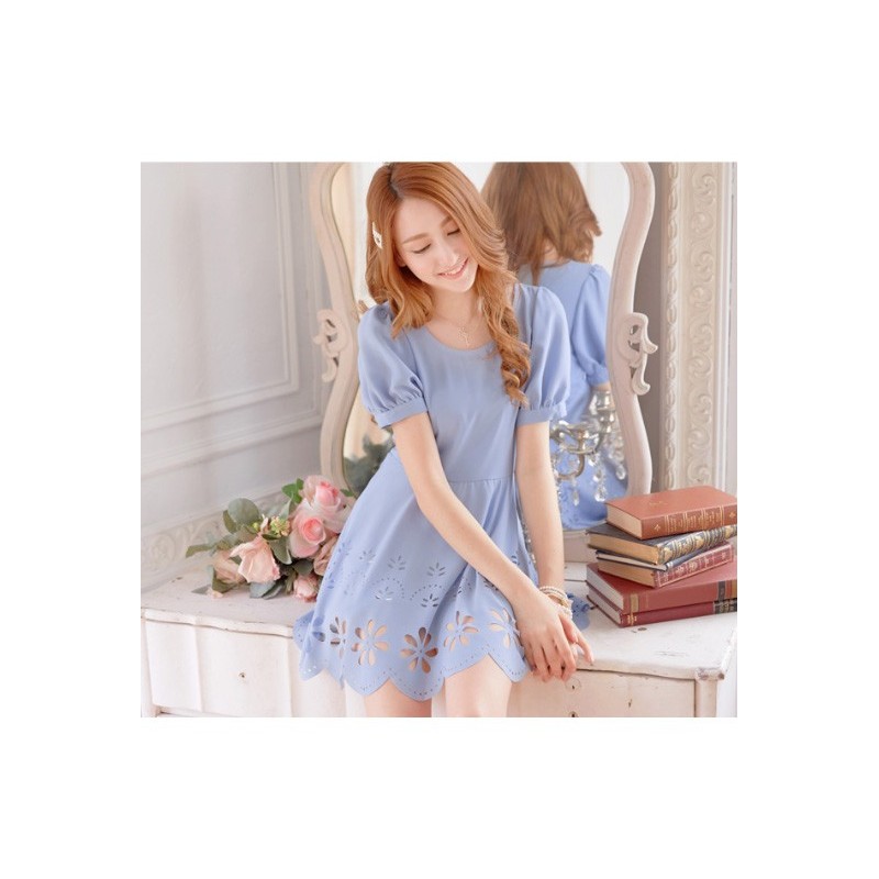 WD21146 Lovely Dress Purple