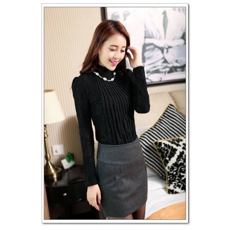 WT21160 Stylish Top Black