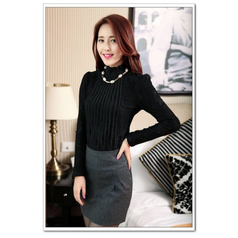 WT21160 Stylish Top Black