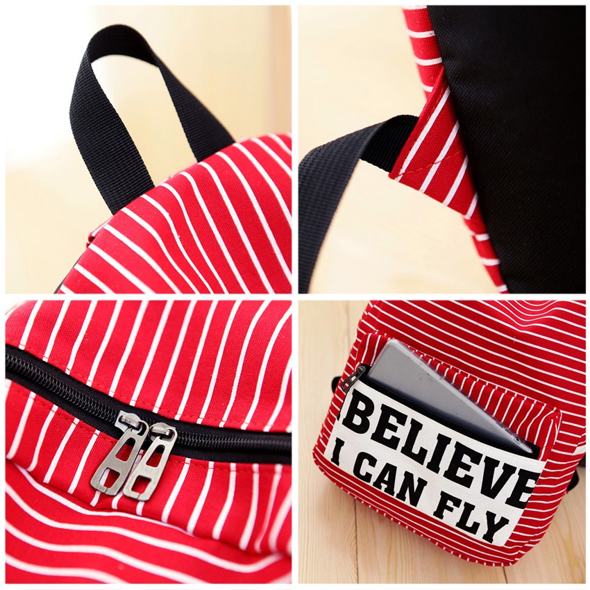 KW80265 Casual Ladies Backpack Red