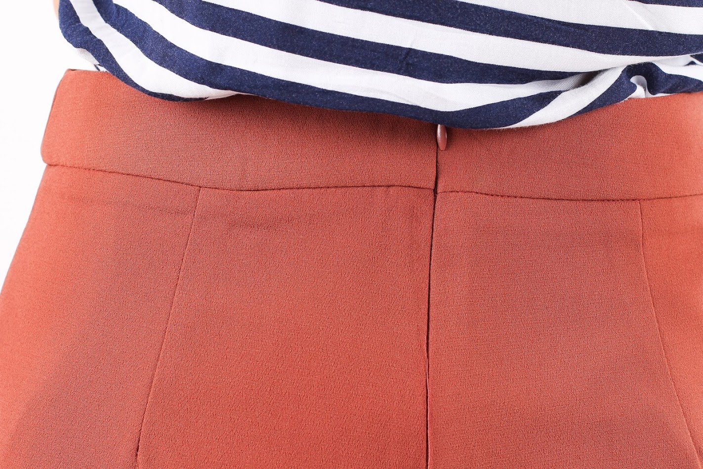 QA-360 Flounce Skirt Pant Red Orange