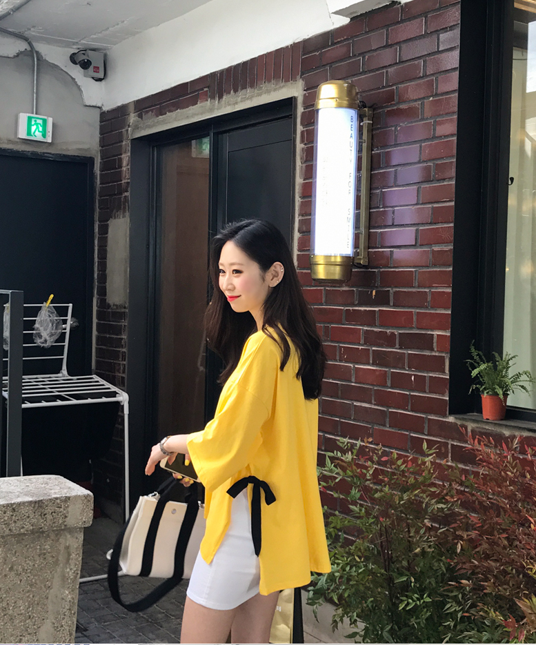 KB10040 Stylish Top Yellow