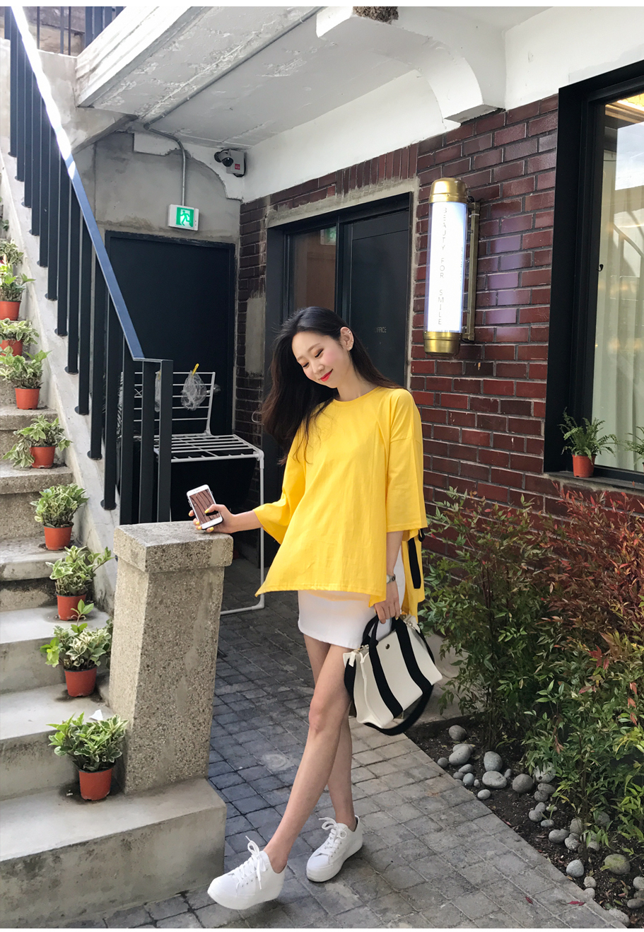 KB10040 Stylish Top Yellow