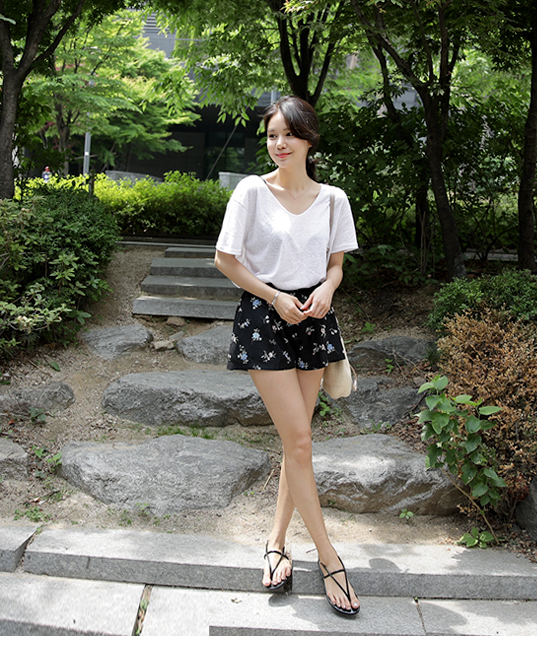 KB10056 Casual Top White