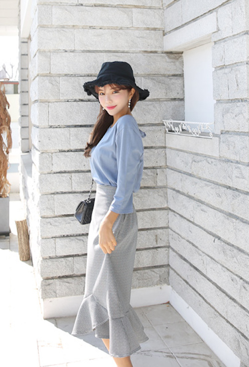 KB10064 Charming Top Blue