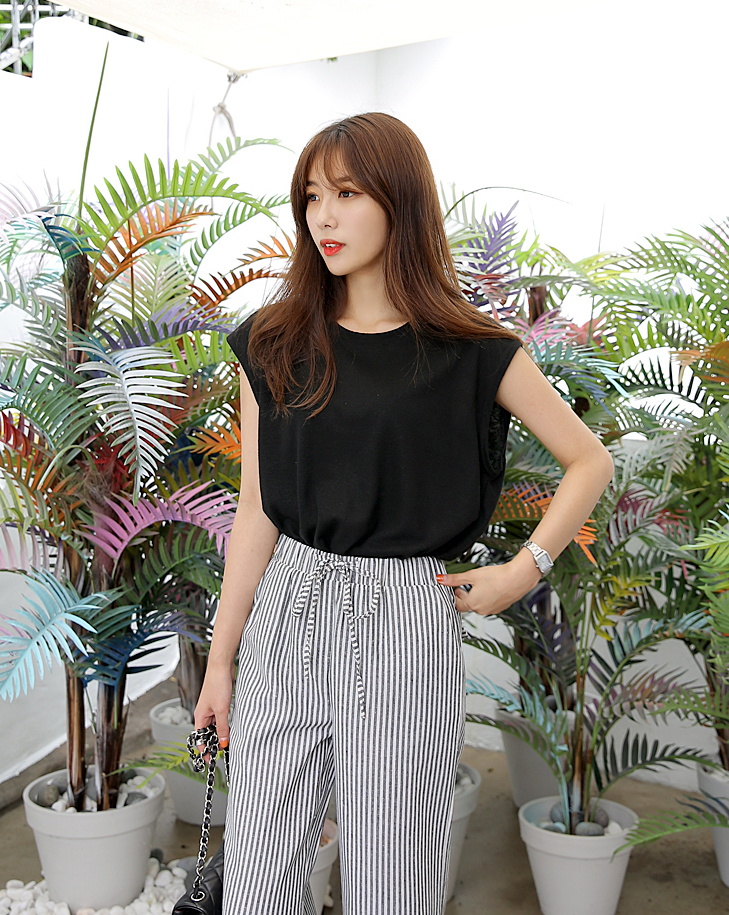 KB10067 Fashion Top Black