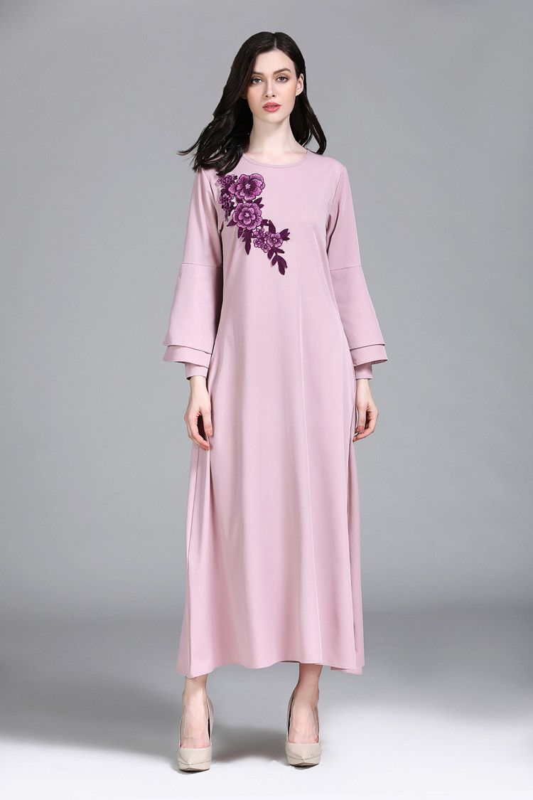 VW12239 Pretty Jubah Pink