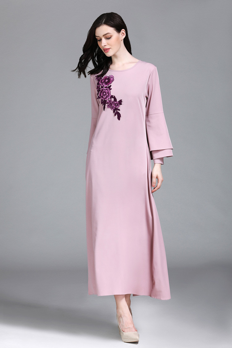 VW12239 Pretty Jubah Pink