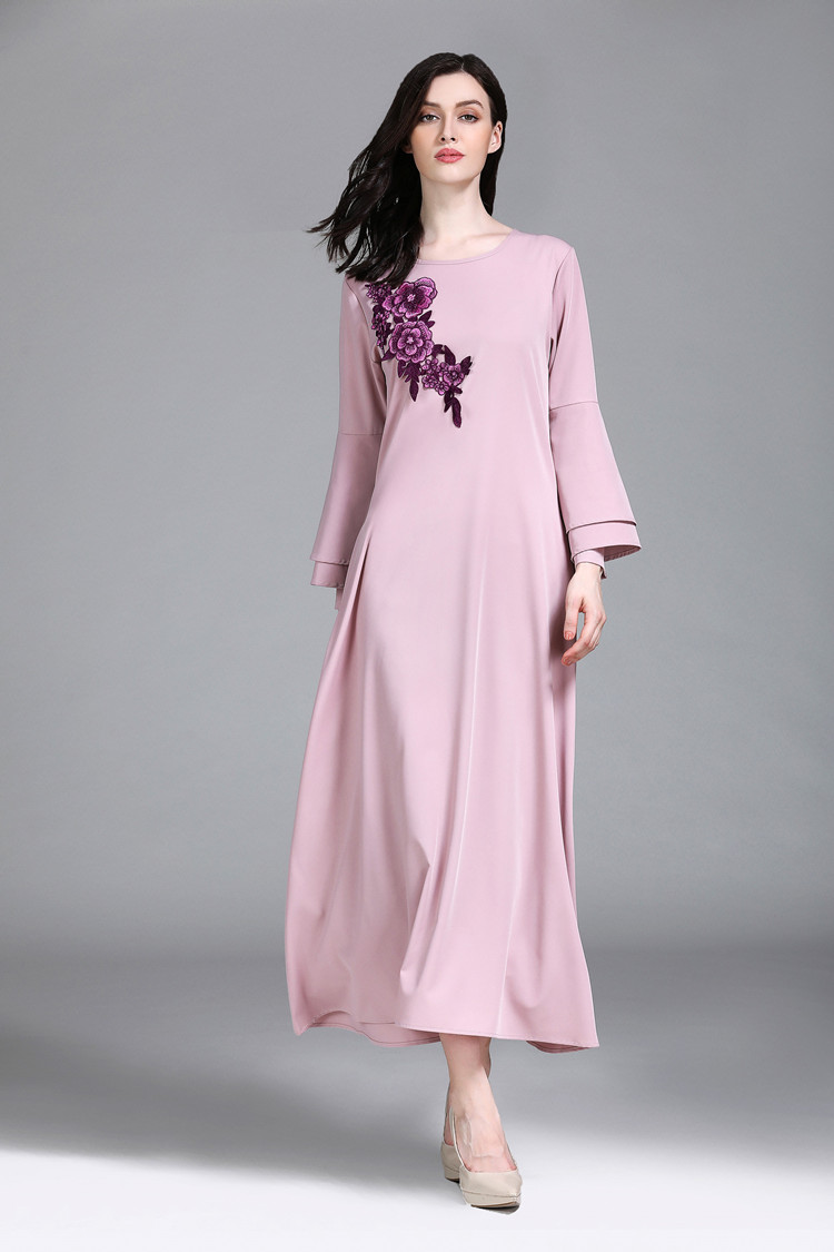VW12239 Pretty Jubah Pink