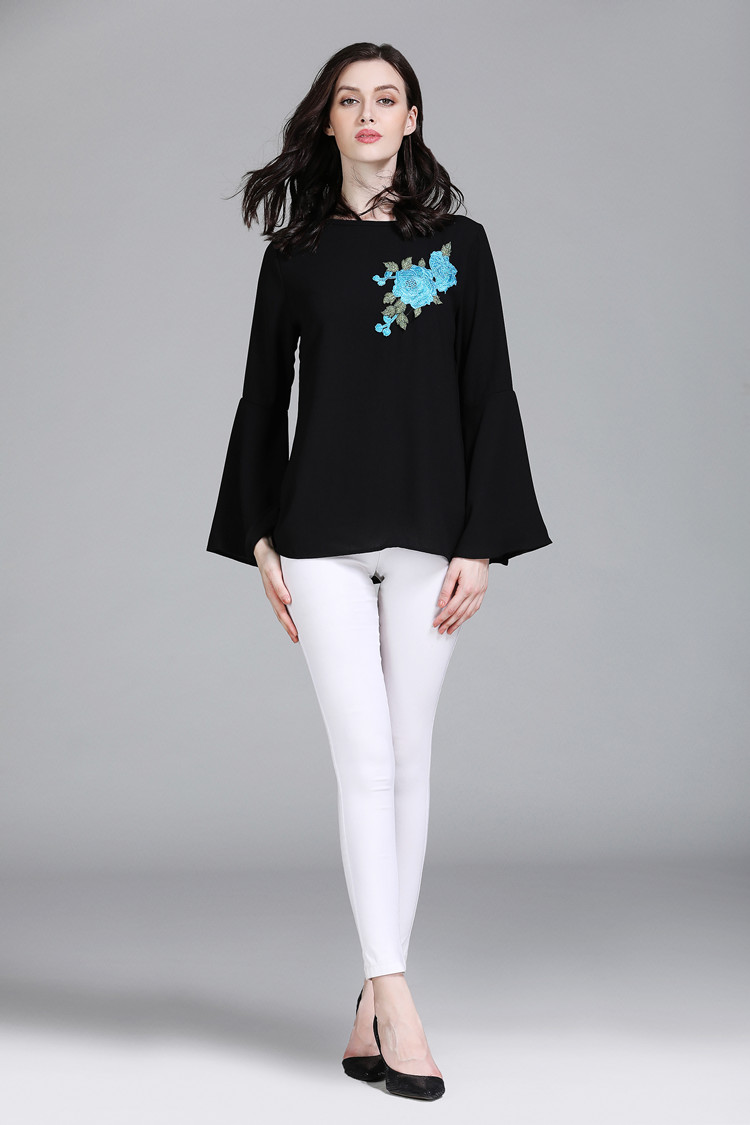 VW12242 Muslimah Top Black