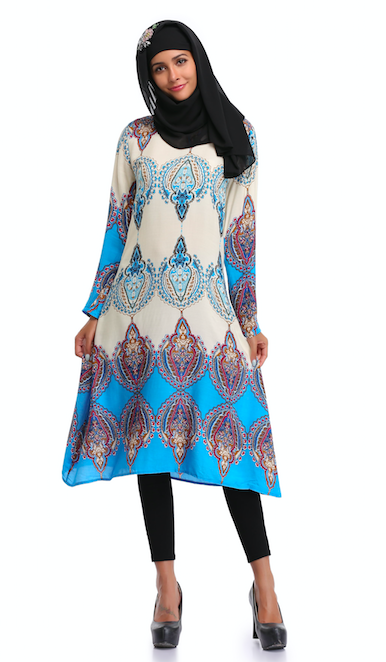 VW12243 Classic Jubah Blue