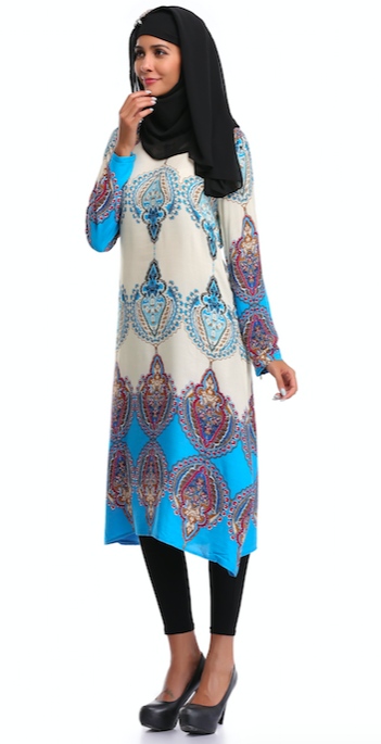 VW12243 Classic Jubah Blue