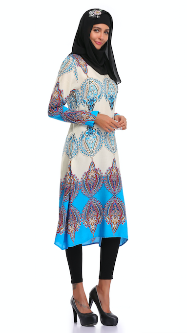 VW12243 Classic Jubah Blue