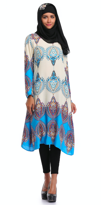 VW12243 Classic Jubah Blue