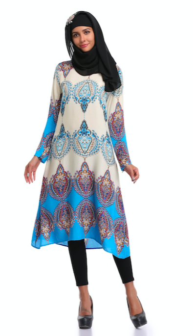 VW12243 Classic Jubah Blue