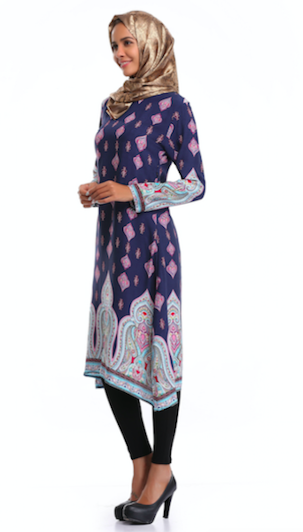 VW12246 Lovely Jubah Blue