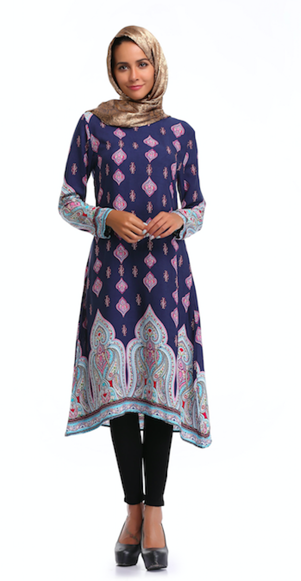 VW12246 Lovely Jubah Blue