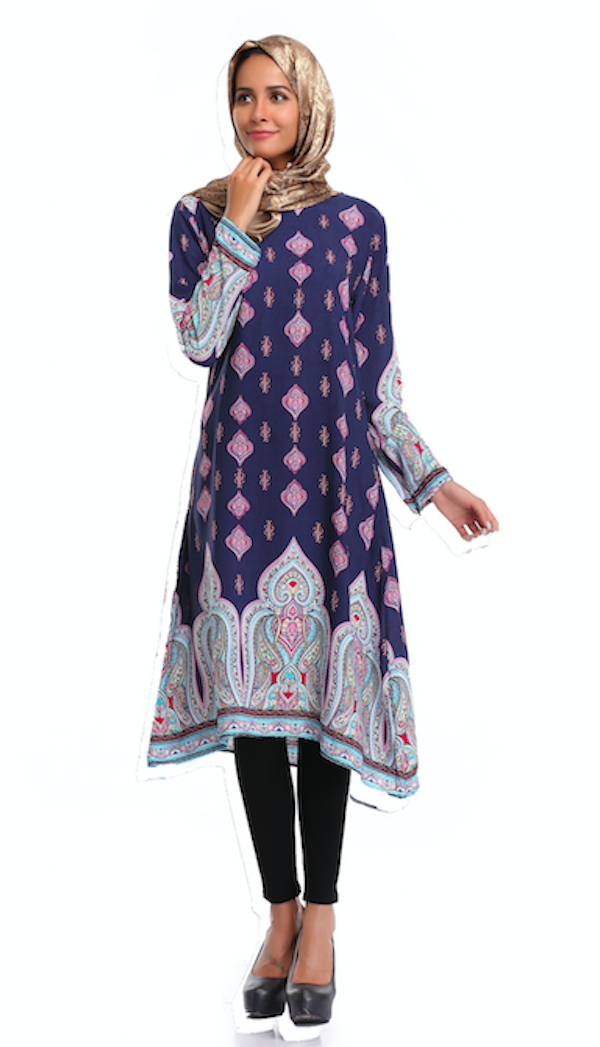 VW12246 Lovely Jubah Blue