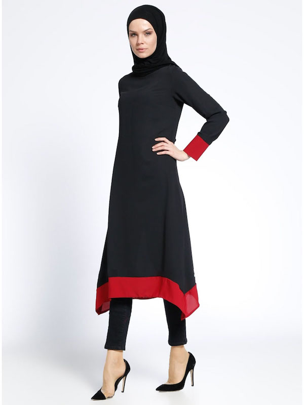 VW12249 Casual Jubah Red